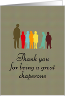 Thank You Chaperone card