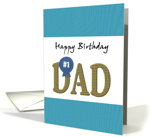 Birthday Greeting for Father World's Best Dad card (925270)