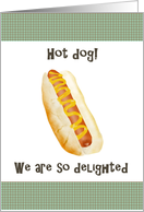 Hot Dog Business Venture Going Well card