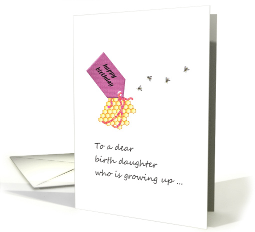 Birthday for Birth Daughter Sweet As Honey card (929316)