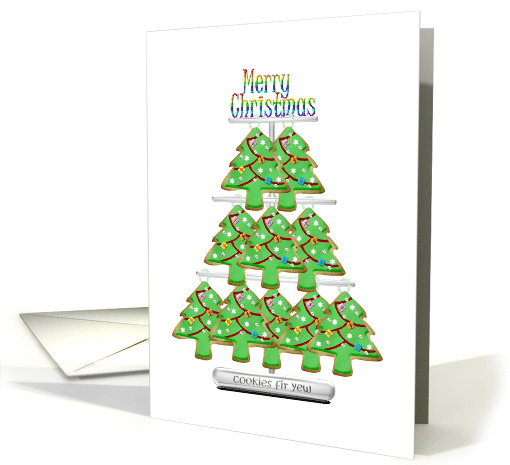 Christmas Cookies Cookie Tree card (929890)