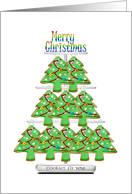 Christmas Cookies Cookie Tree card