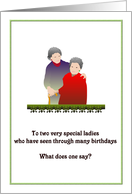 Birthday For Elderly...