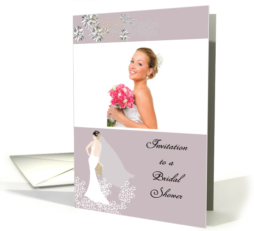 Photocard And Custom Bridal Shower Invitation card (932542)
