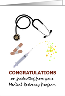 Congratulations Medical Residency Program Graduation card