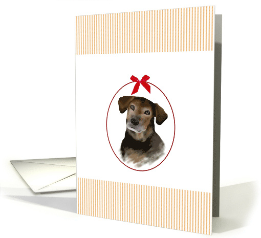 Blank Note Card Doggy Eyes card (934282)