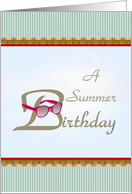 A Summer Birthday...