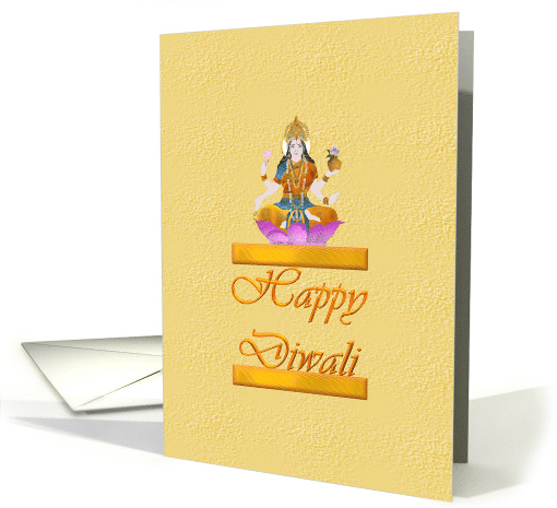 Diwali The Goddess Lakshmi card (938831)