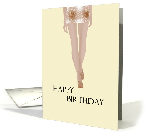 Birthday For Her Catwalk Legs card (946811)