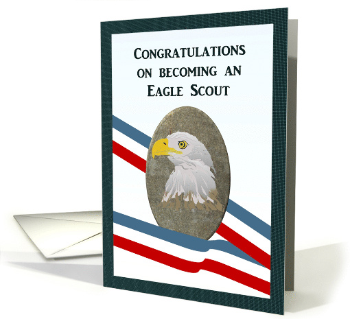 Congratulations on Becoming an Eagle Scout Majestic Eagle card