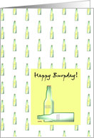Birthday cheer, Cold beers card
