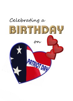 Birthday on Patriot...