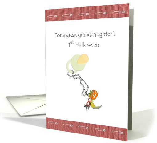 Great Granddaughter's First Halloween Halloween Charms and... (965149)