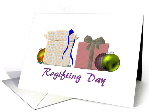 Regifting Day, Rewrapped with love card (966803)