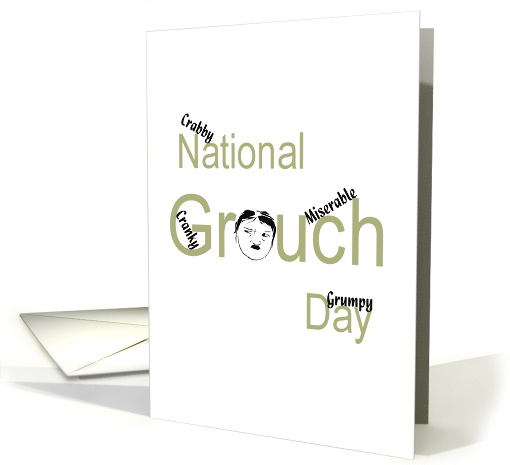 National Grouch Day For Goodness Sake card (967707)