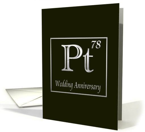 70th Platinum Wedding Anniversary Platinum Expressed in... (968609)