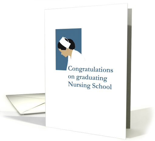 Congratulations Graduating Nursing School card (972447)