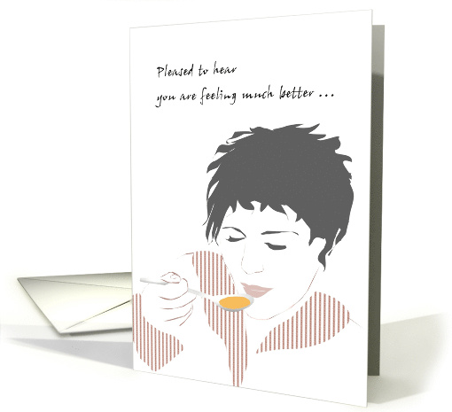 Get Well Soon Tasty Soup card (975049)