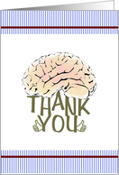 Thank You to Neurologist Brains in Good Order card