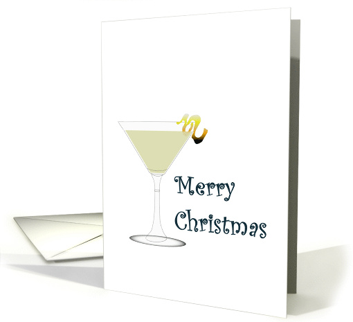 Christmas Cheer Dry Martini With A Twist card (985507)