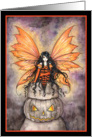 Halloween Stone - Halloween Fairy card