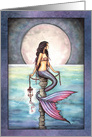 Enchanted Sea Mermaid Fantasy Art by Molly Harrison card