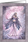 Blank All Occasion Card - Captured Sky Fairy Art by Molly Harrison card