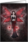 Christmas Fairy Card - Crimson Star card