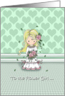 Thank You Flower Girl - Thank You Card
