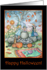 Halloween Card - Three Little Witches card