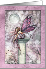 Thinking of You Card - Lovely Fairy card