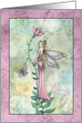 Blank Card, Lovely Fairy card