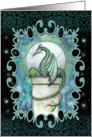 Blank Card, All occasion, any occasion - Green Dragon card