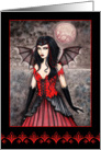 Vampire Card - Blood Moon by Molly Harrison card