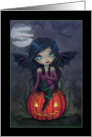Halloween Card - Big Eye Vampire Fairy card