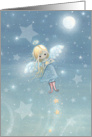 Little Star Angel Blank Card