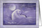 Mother’s Day Card - To My Mom - Polar Bear and Cub card