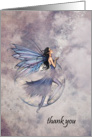 Thank You Card - Fairy in Clouds card