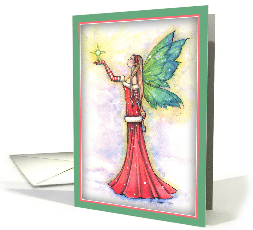 Christmas Fairy with Glowing Star card (1160098)