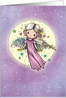 Thinking of You Sweet Angel in the Stars card