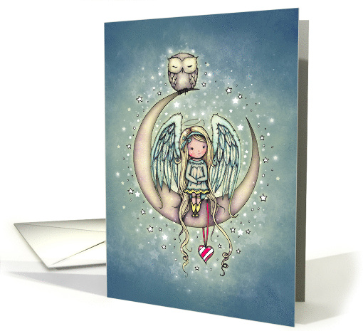 Happy Holidays Sweet Angel in the Stars card (1635694)
