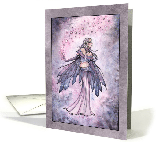Blank All Occasion Card - Captured Sky Fairy Art by Molly... (1635918)