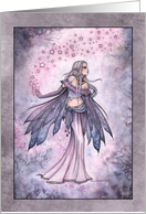 Blank All Occasion Card - Captured Sky Fairy Art by Molly Harrison card