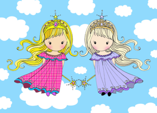 Twin Girls Fairy...