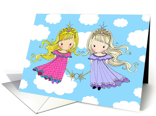 Sisters Birthday Card - Fairy Princess card (854841)