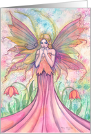 Fairy Art Card Thinking of You - Molly Harrison Fantasy Art card