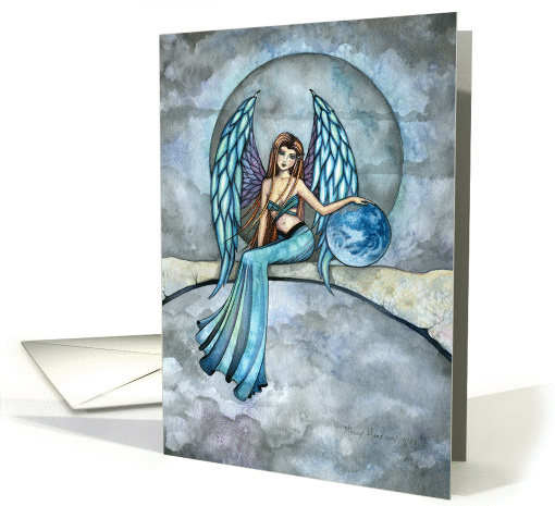 Merry Christmas, Earth Guardian Angel card (855029)