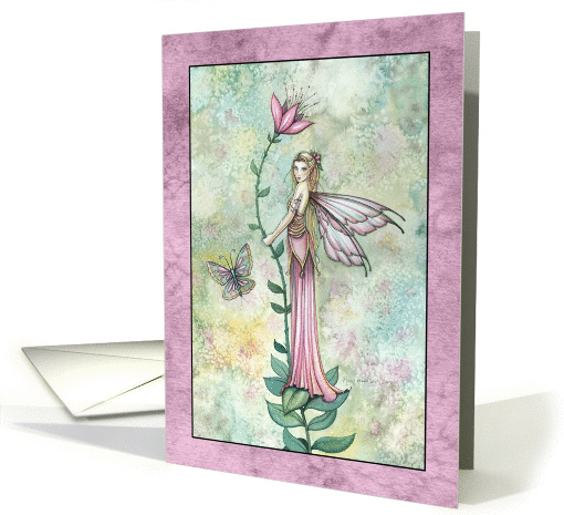 Thinking of You Card, Lovely Fairy card (858019)