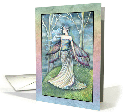 Thank You Card - Fairy Art by Molly Harrison card (858171)