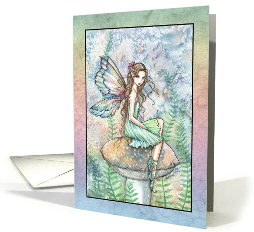 Thinking of You Card - Garden Fairy card (858384)